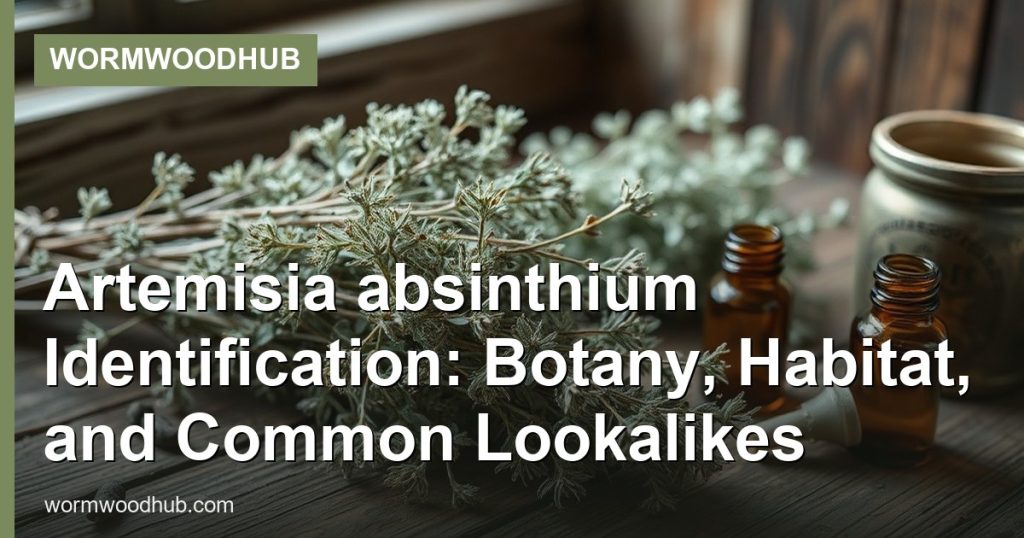 Artemisia absinthium Identification: Botany, Habitat, and Common Lookalikes - WormwoodHub