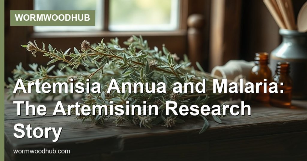 Artemisia Annua and Malaria: The Artemisinin Research Story - WormwoodHub