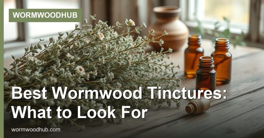 Best Wormwood Tinctures: What to Look For - WormwoodHub