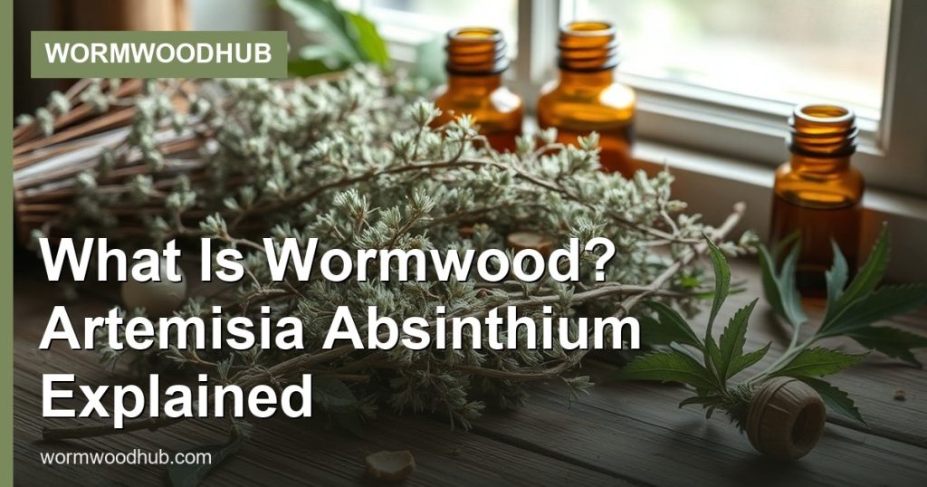What Is Wormwood? Artemisia Absinthium Explained - WormwoodHub