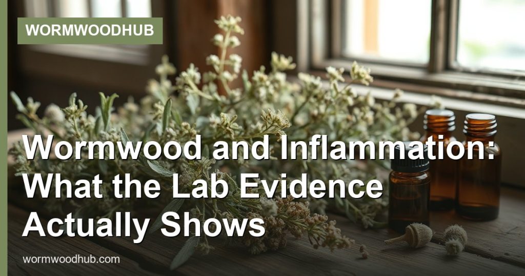 Wormwood and Inflammation: What the Lab Evidence Actually Shows - WormwoodHub