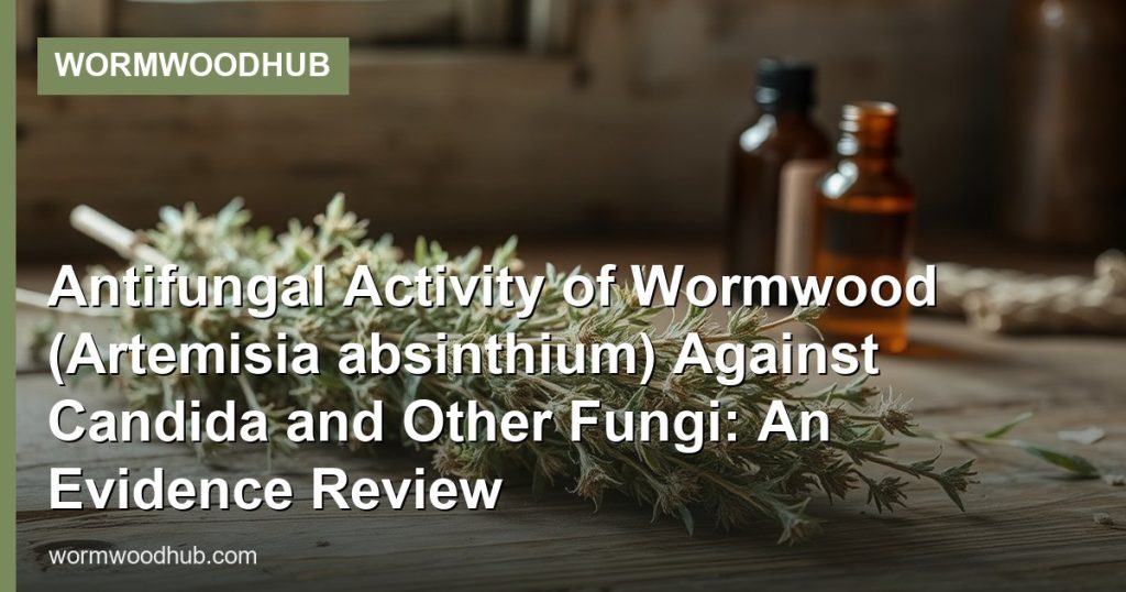 Antifungal Activity of Wormwood (Artemisia absinthium) Against Candida and Other Fungi: An Evidence Review - WormwoodHub