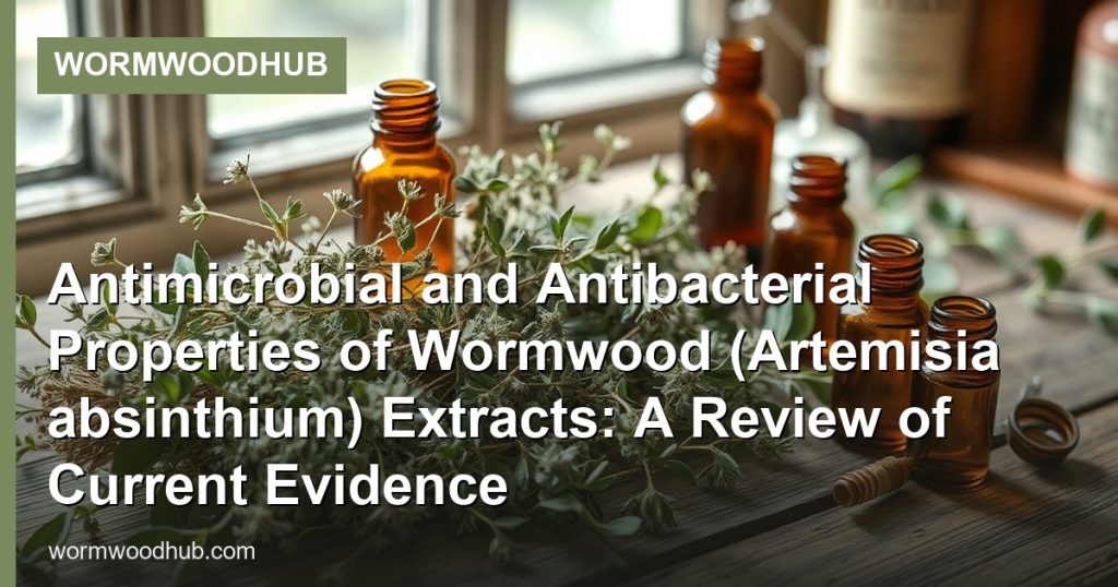 Antimicrobial and Antibacterial Properties of Wormwood (Artemisia absinthium) Extracts: A Review of Current Evidence - WormwoodHub