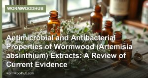 Antimicrobial and Antibacterial Properties of Wormwood (Artemisia absinthium) Extracts: A Review of Current Evidence