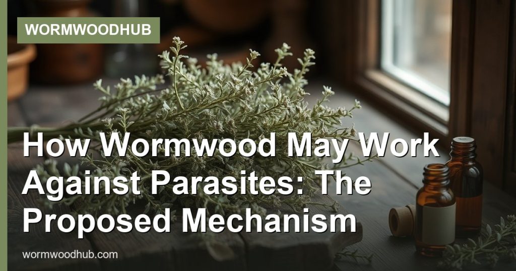 How Wormwood May Work Against Parasites: The Proposed Mechanism - WormwoodHub