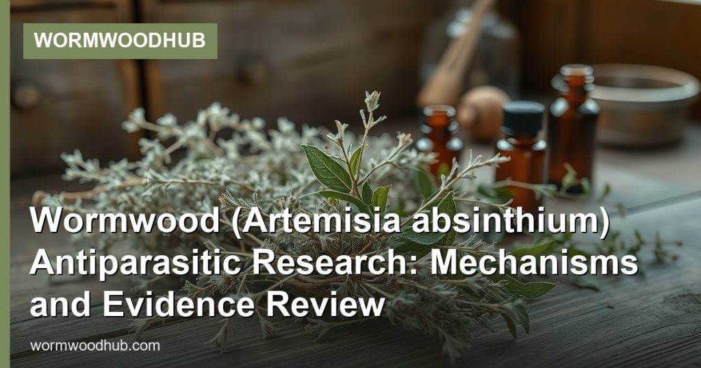 Wormwood (Artemisia absinthium) Antiparasitic Research: Mechanisms and Evidence Review - WormwoodHub
