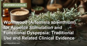 Wormwood (Artemisia absinthium) for Appetite Stimulation and Functional Dyspepsia: Traditional Use and Related Clinical Evidence