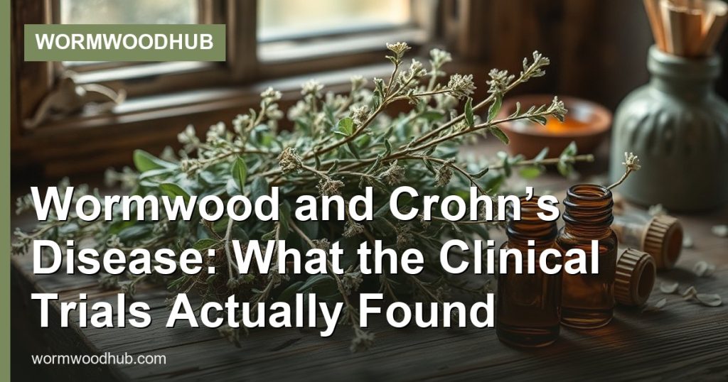 Wormwood and Crohn’s Disease: What the Clinical Trials Actually Found - WormwoodHub