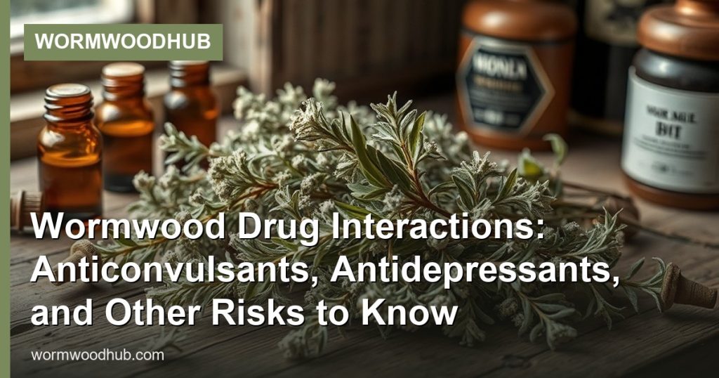 Wormwood Drug Interactions: Anticonvulsants, Antidepressants, and Other Risks to Know - WormwoodHub