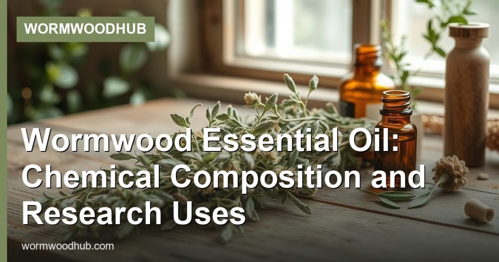 Wormwood Essential Oil: Chemical Composition and Research Uses - WormwoodHub