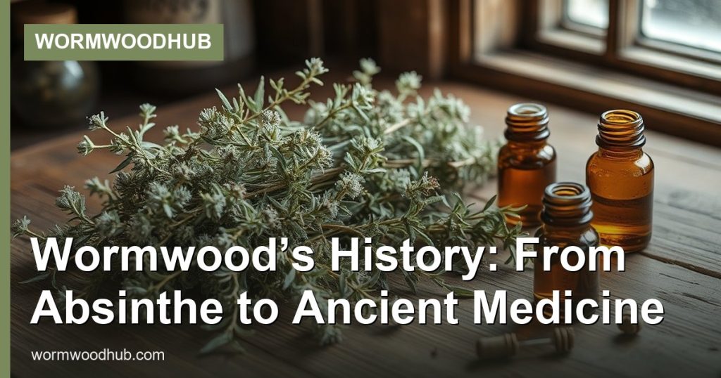 Wormwood’s History: From Absinthe to Ancient Medicine - WormwoodHub