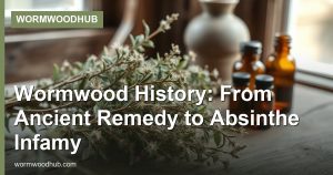 Wormwood History: From Ancient Remedy to Absinthe Infamy