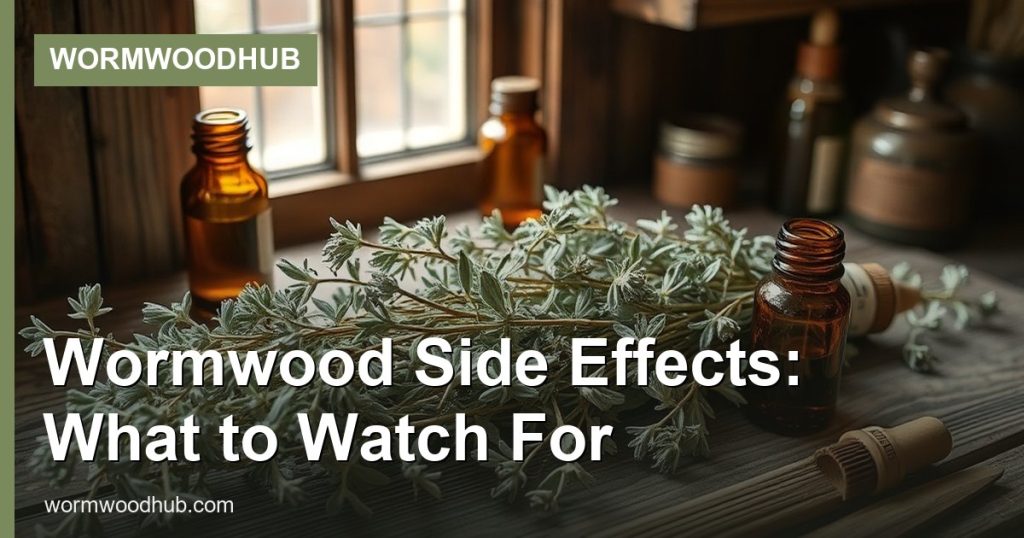 Wormwood Side Effects: What to Watch For - WormwoodHub