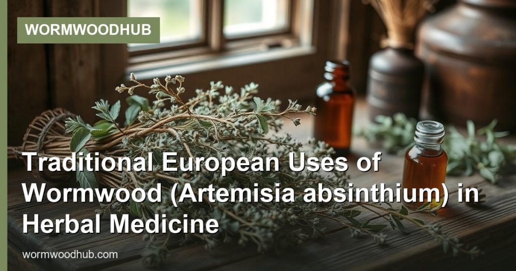 Traditional European Uses of Wormwood (Artemisia absinthium) in Herbal Medicine - WormwoodHub
