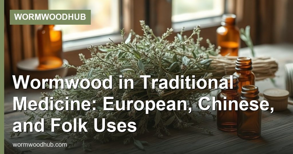 Wormwood in Traditional Medicine: European, Chinese, and Folk Uses - WormwoodHub