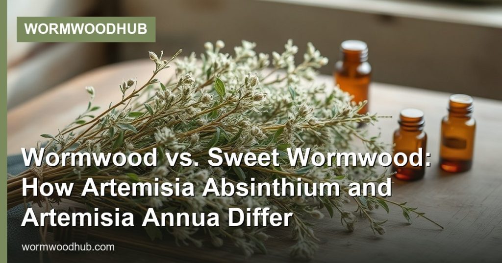 Wormwood vs. Sweet Wormwood: How Artemisia Absinthium and Artemisia Annua Differ - WormwoodHub