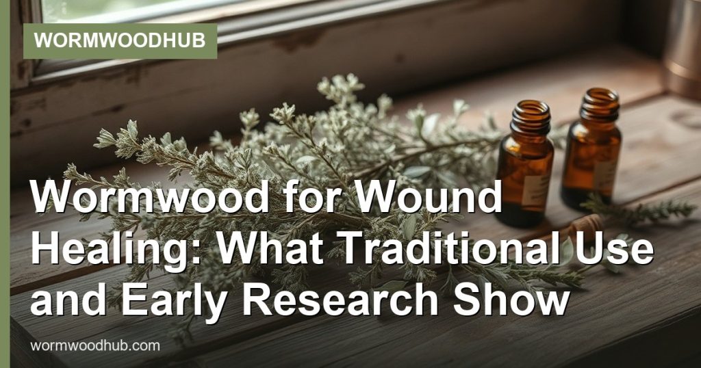 Wormwood for Wound Healing: What Traditional Use and Early Research Show - WormwoodHub