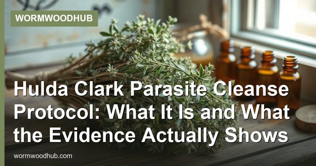 Hulda Clark Parasite Cleanse Protocol: What It Is and What the Evidence Actually Shows - WormwoodHub