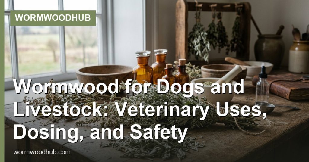 Wormwood for Dogs and Livestock: Veterinary Uses, Dosing, and Safety - WormwoodHub