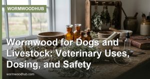 Wormwood for Dogs and Livestock: Veterinary Uses, Dosing, and Safety
