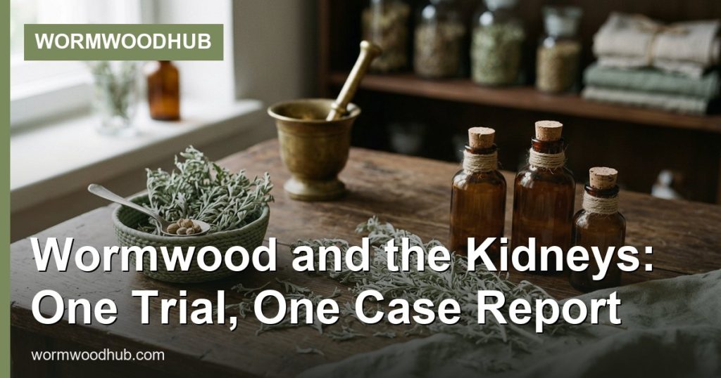 Wormwood and the Kidneys: One Trial, One Case Report - WormwoodHub