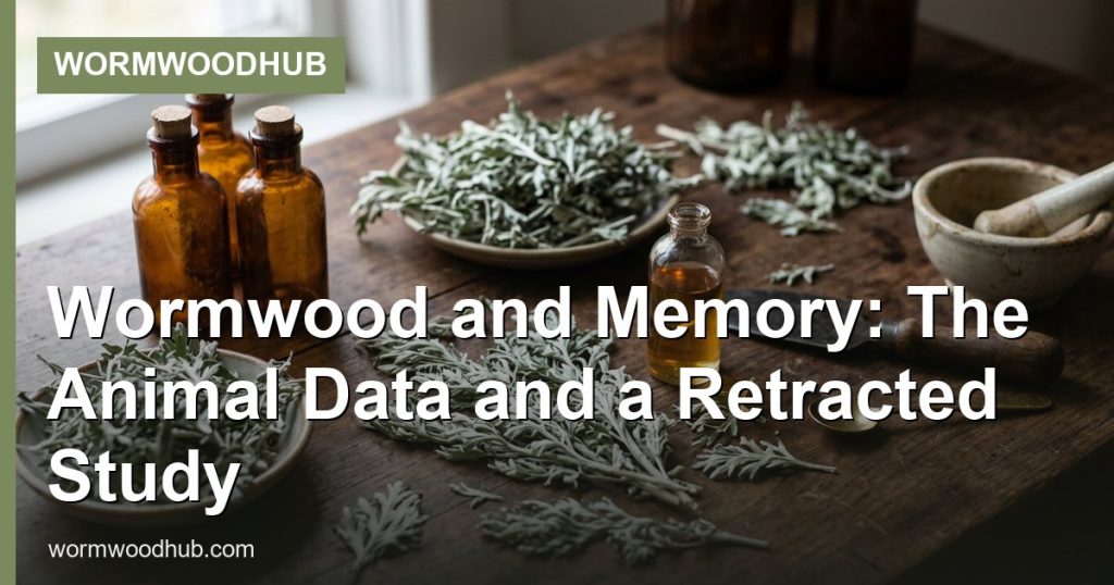 Wormwood and Memory: The Animal Data and a Retracted Study - WormwoodHub