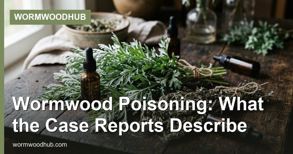 Wormwood Poisoning: What the Case Reports Describe - WormwoodHub